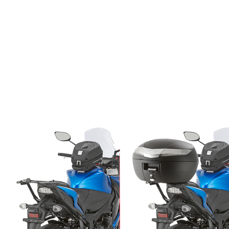 Stelaż pod Kufer Centralny Givi FZ Monokey /Monolock - Suzuki GSX-S 1000 ABS 2015-2019