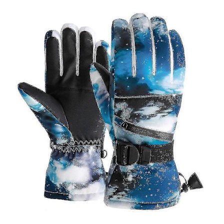 Vinter Herre Ultralette Skihandsker Touch Screen Fleece Varme Dame Børn Snowboardhandsker Vandtætte Motorcykel Termiske Snehandsker xl Hs IFO