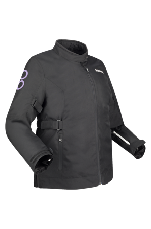 Bering Pamela QS Women's MC Jacket Black/Lilac XL