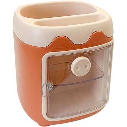 Kawaii-sika penikotelo söpö kosmetiikkasäilytysastia Kawaii monitoiminen