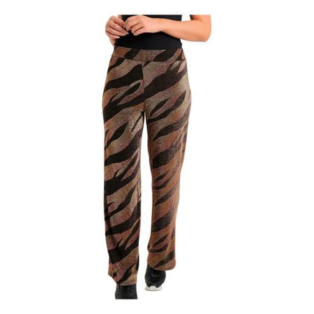 2-Biz, Wide Trousers Bruin, Dames, Maat:XL