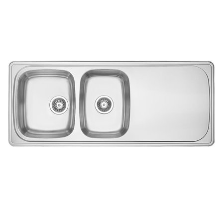 Contura Fästin 1206 K Diskbänk vändbar, 1206 x 496 mm, Kök