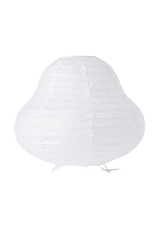 Åhléns Home Bordslampa i rispapper IGGY 27x28 cm Belysning Vit ONESIZE