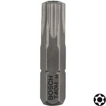Bosch TH Bits T40H 2-pak 25mm, Maskintilbehør & forbrugsvarer