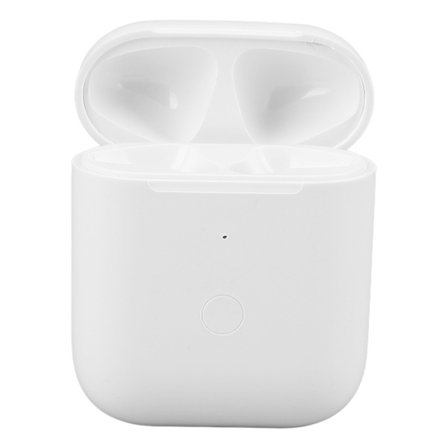 Langaton latauskotelo, langaton latauslaatikon korvaus, Bluetooth 700mAh laturilaatikko LED-merkkivalolla IOS Earbuds 1 2 -sukupolvelle