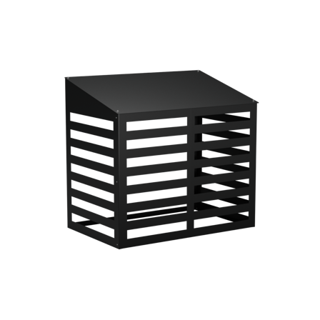 Jabo 42503 Värmepumpsskydd svart, Utemiljö