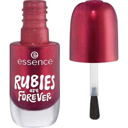 essence gel nail smalto unghie effetto gel 26-RUBIES are FOREVER 8ml - Smalto Effetto Gel
