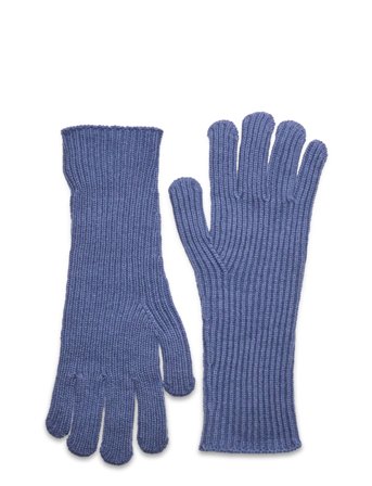 Becksöndergaard Woona Short Gloves - Blue - ONE SIZE