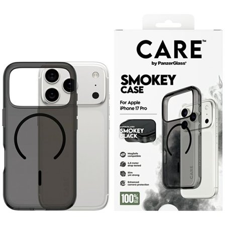 CARE by PanzerGlass Urban Explorer -mustakotelo MagSafe-kortilla iPhone 17 Pro:lle