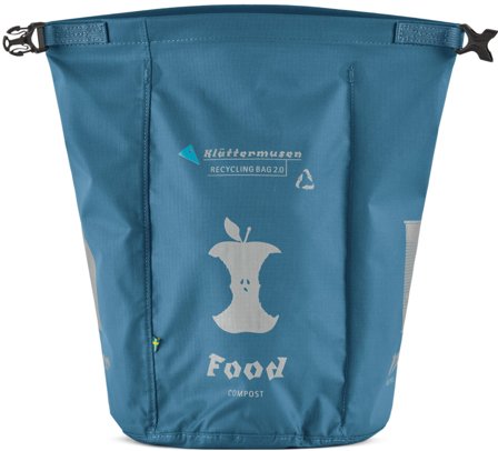Klättermusen Recycling Bag 2.0 Monkshood Blue - Drybags & Packpåsar