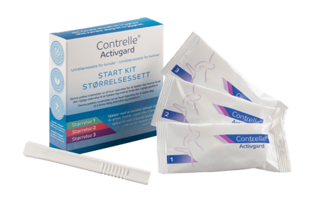 Contrelle Activgard kontinensbue størrelsessett 1 sett