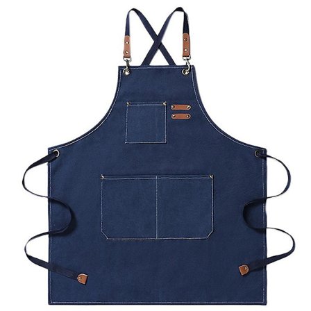 Kockförkläde Cafe och Barber Shop Kock Skyddskläder Bib-C