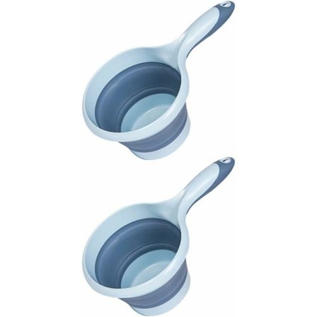 2 st (blå) plastvattenspad badkar vattenspad hopfällbar kök