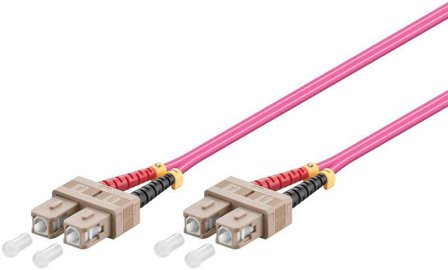 MicroConnect nettverkskabel - 2 m - erikafiolett