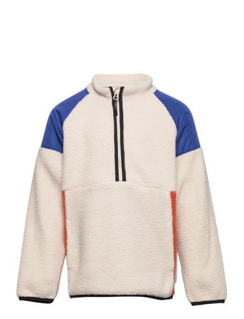 Nkmnakob Ls Teddy Pullover Outerwear Fleece Outerwear Fleece Jackets Multi/mönstrad Name It