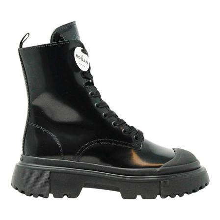 Hogan Lace-up Laarzen , Zwart , Dames , Maat: 39 EU Laarzen