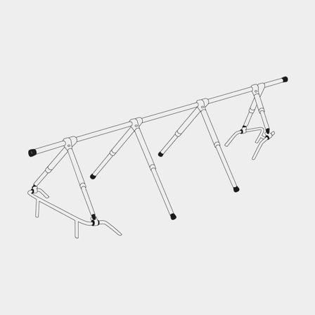 Supports de pont NOA, 11 meter