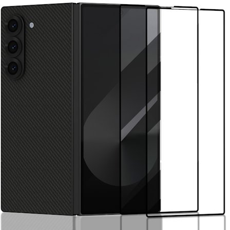 2-Pack SAMSUNG Z FOLD 6 Skærmbeskyttelse - Hærdet Glas 9H - Super kvalitet 3D