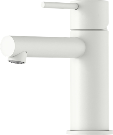 Mora INXX II sharp small Tvättställsblandare matt vit, Badrum