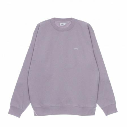 Obey, crewneck sweatshirt tab crew specialty fleece Paars, Heren, Maat:L