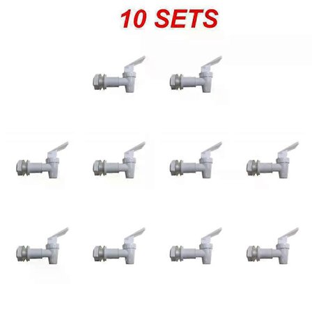 1/2 st Vinkran Vattendispenser Strömbrytare Kran Glas Vinflaska Plastkran Burk Vinfat Vattentank Kran Med Filter