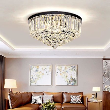 LED Loftlampe 35cm Unikt Design Lysekroner Metal Nordisk