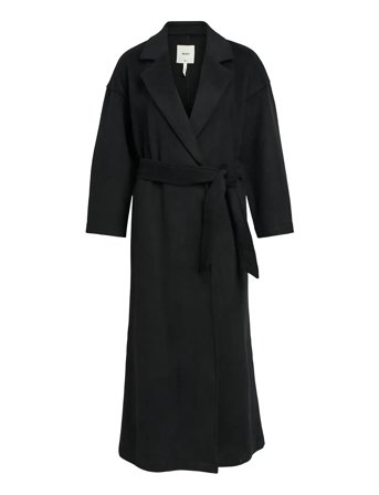 Objclara Over Coat A Div Black Object
