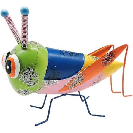 Metal Havekunst Havefigurer, Græshopper Figurer, Pynt Til Udendørs Terrasse Græsplæne