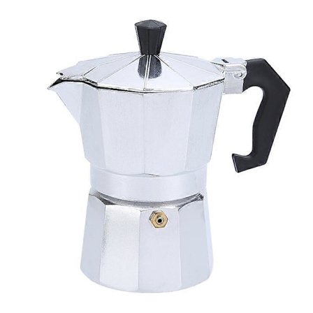 Italialainen Moka Express alumiininen espressokeitin (3 kuppia 150 ml)