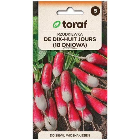 Radisefrø De Dix-Huit Jours - Superhurtig høst på 18 dage