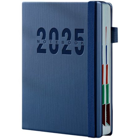 Ho kalender 2025-2026, månedlig kalender, daglig tidsstyringsplanlegger. Ideell for skole- og kontorrekvisita