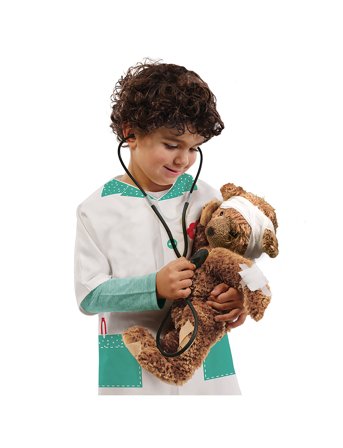 SES Creative Stethoscope - Pretend Play - Black - ONE SIZE