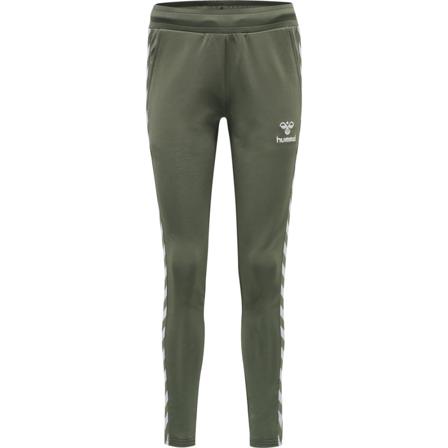 Hummel Women's hmlNelly 2.0 Tapered Pants Women everyday trousers Green XL