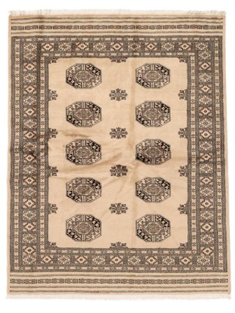 Handknuten Pakistan Bokhara 3Ply 168X215 Ullmatta Brun/Beige