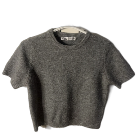 Grå stickad tröja från Zara