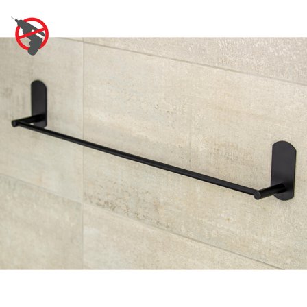 Design4Bath Profile Line Pyyhetanko mattamusta, ei porausta, Kylpyhuone