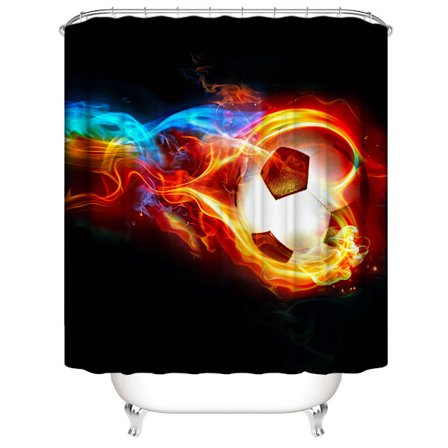 Fodbold Bruseforhæng 180*200 cm, Lilla Bruseforhæng