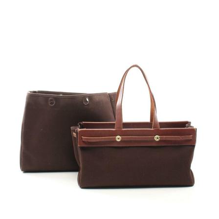Hermès Vintage Väska brun, Dam Vintage Väskor, Dam, Storlek: ONE SIZE