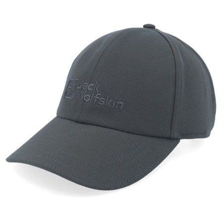 Jack Wolfskin - Grå unconstructed Keps - Baseball Cap Phantom Adjustable @ Hatstore