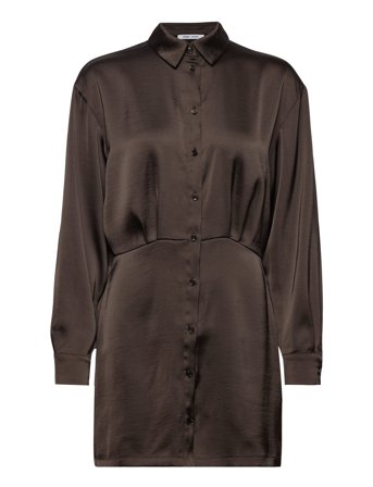 Liza Shirt Dress 12956 Brown Samsøe Samsøe