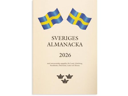 Burde Sveriges Almanacka 2026 - Lyreco - Almanackor och kalendrar - Fickkalendrar - Stora fickkalendrar