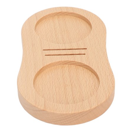 Puinen kahvin tamppausmatto jauheen puristin vedenjakeluverkko varastointipaikka pyökki lisävarusteet