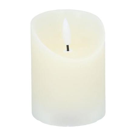 LED Vaxljus 7x9cm - Vit