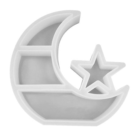 1 kpl Kuu Tähti Laatikko Muotti Diy Silikoni Muotti Säilytyslaatikko Valumuotti Lahja