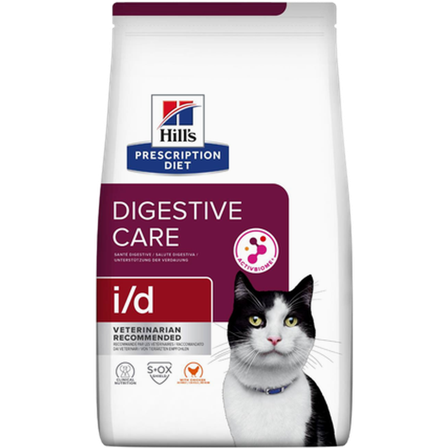 Hill's Prescription Diet Feline - i/d Digestive Care Chicken - Dry Cat Food 3 kg - Katt - Kattefôr & kattemat - Veterinærfôr for katt - ZOO.no