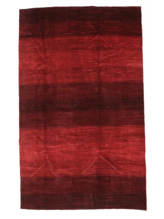 Gabbeh Matta Modern Mörkröd/Svart (Ull, Persien)