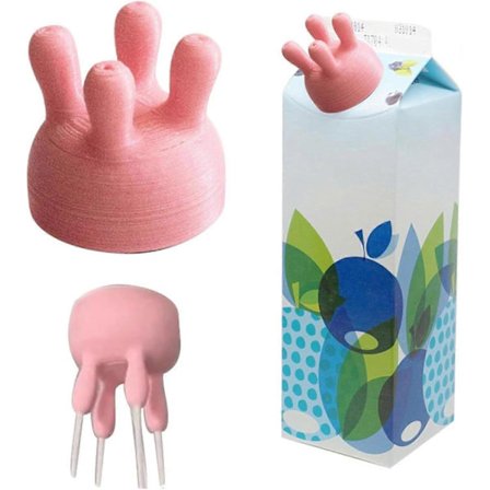 Kreativ Ko Juver Mjölkkartong Lock Häll Mjölkkanna Lock Mjölkflasklock Kökspryl