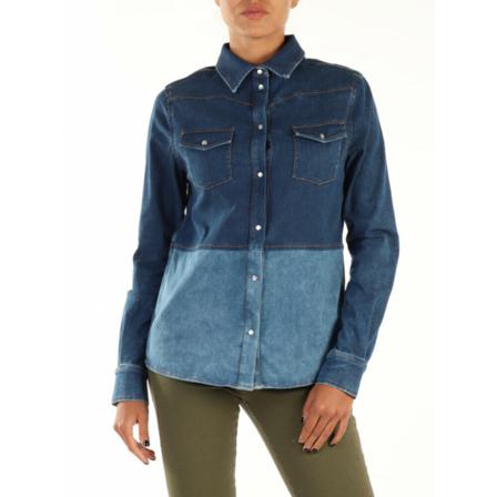 Manila Grace Shirts Blå, Dame Skjorter