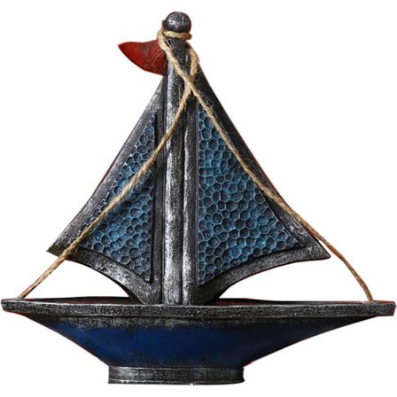 Purjevenemalli Nautical Decor for Home Creative Anchor Rudder