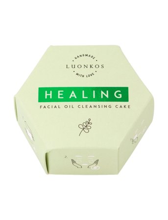 Luonkos Healing Facial Oil Cleansing Cake - Green - 60 ml